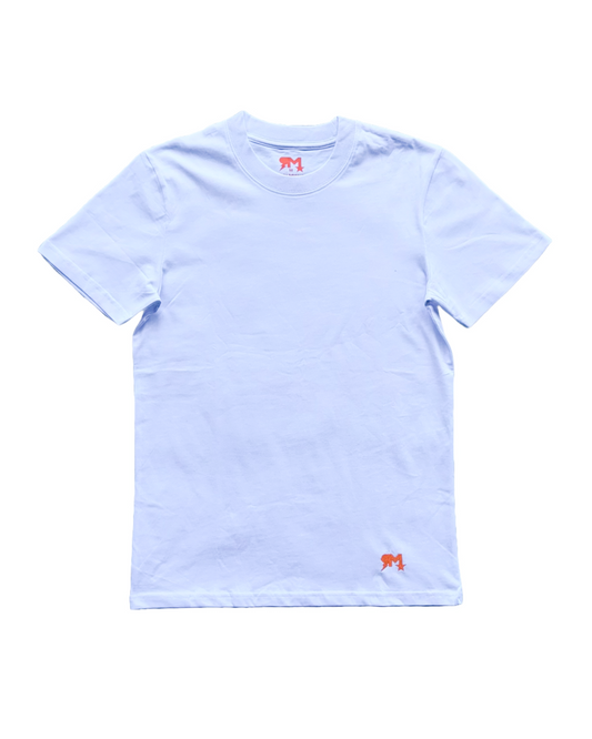 White RM Slim Fit Tee !