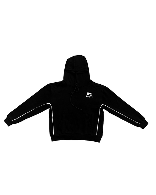 Black RM Big Hood Hoodie !